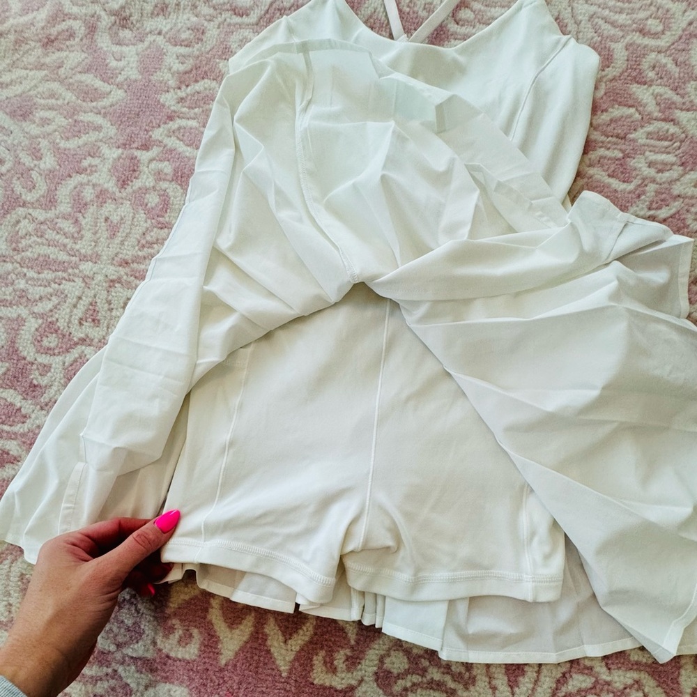 Offline White Athletic Tennis Dress - Picture 2 of 4